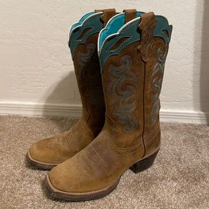 Justin Square Toe Boots